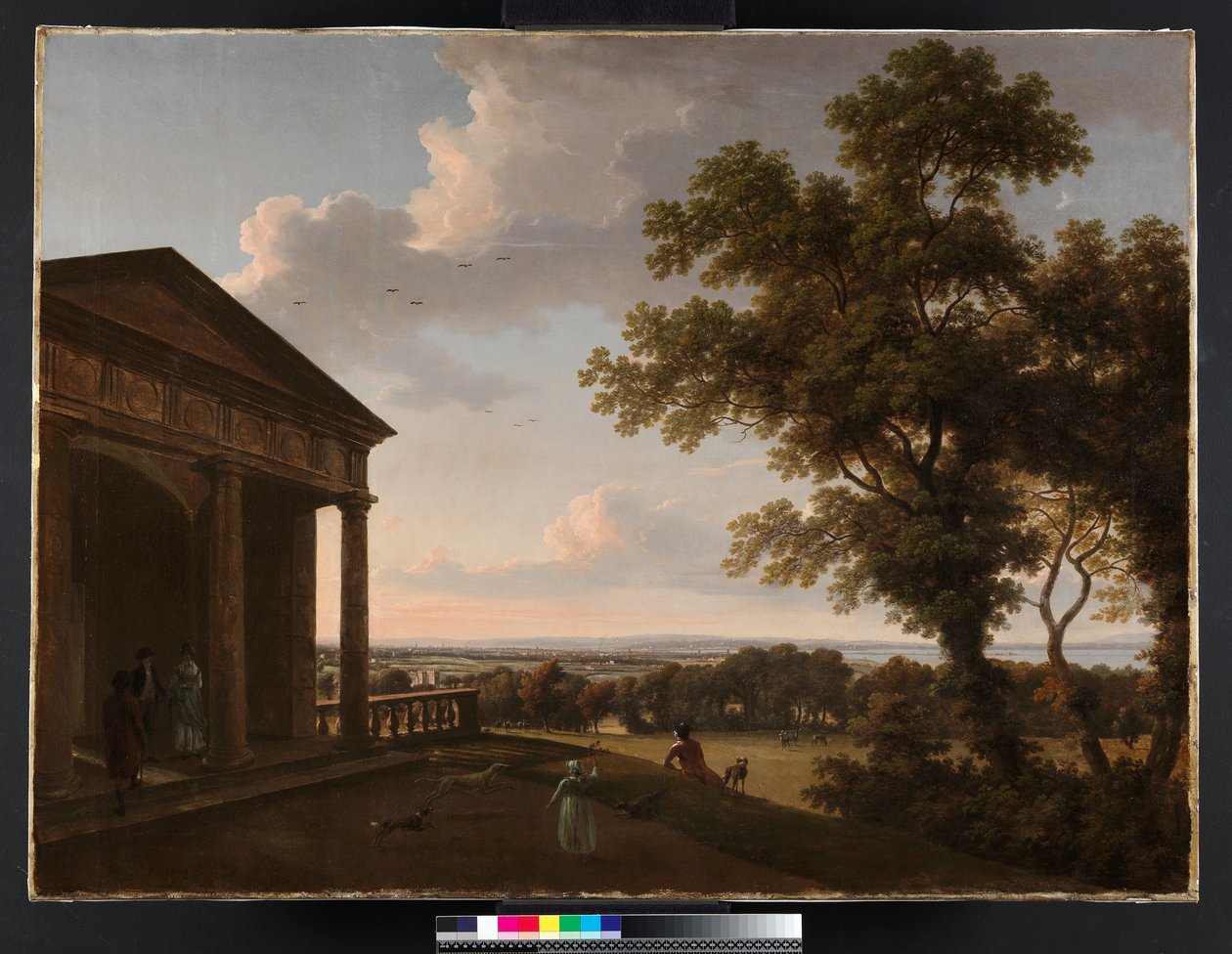 Vue dans le parc de Mount Merrion, 1804 - William Ashford