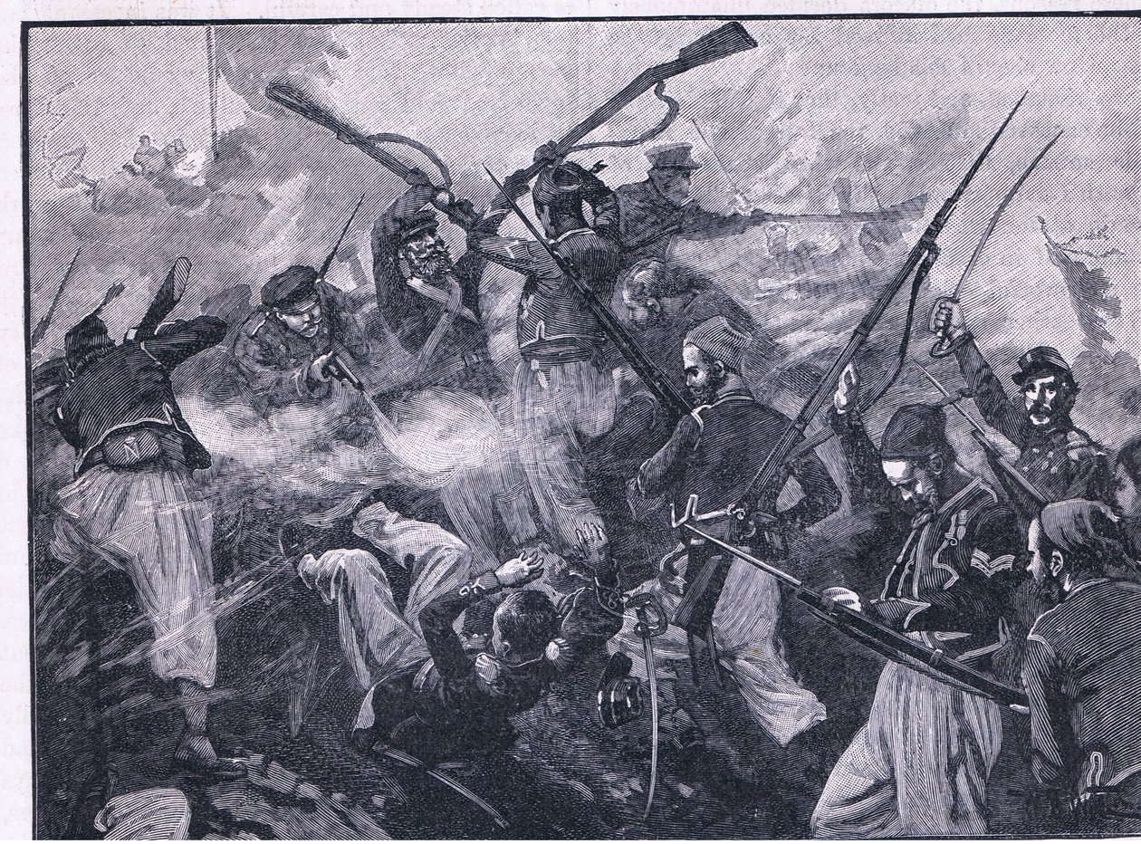 Les Français au Malakoff 1855 après J.-C. - William Barnes Wollen