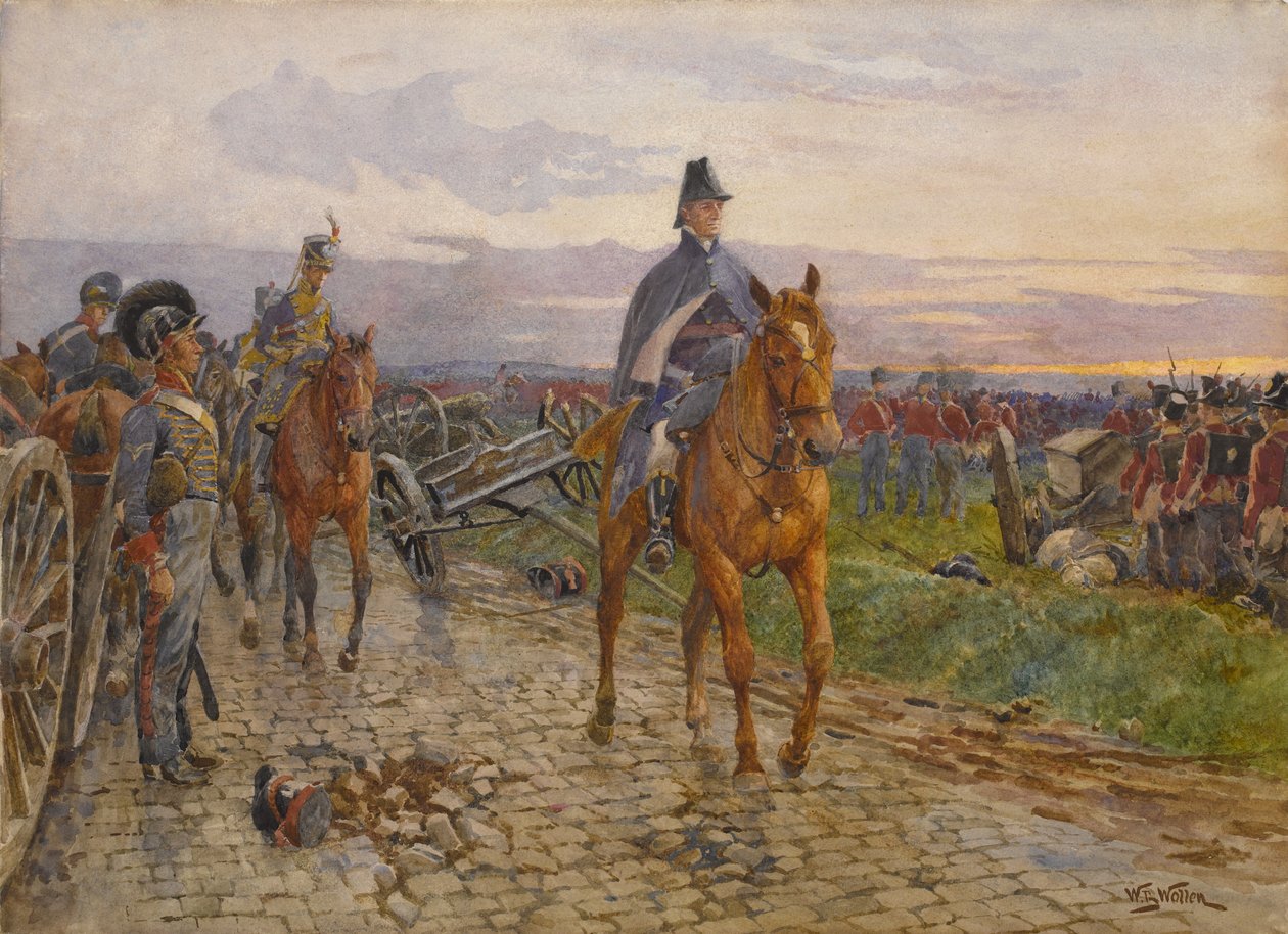Wellington à Waterloo, 1815 - William Barnes Wollen