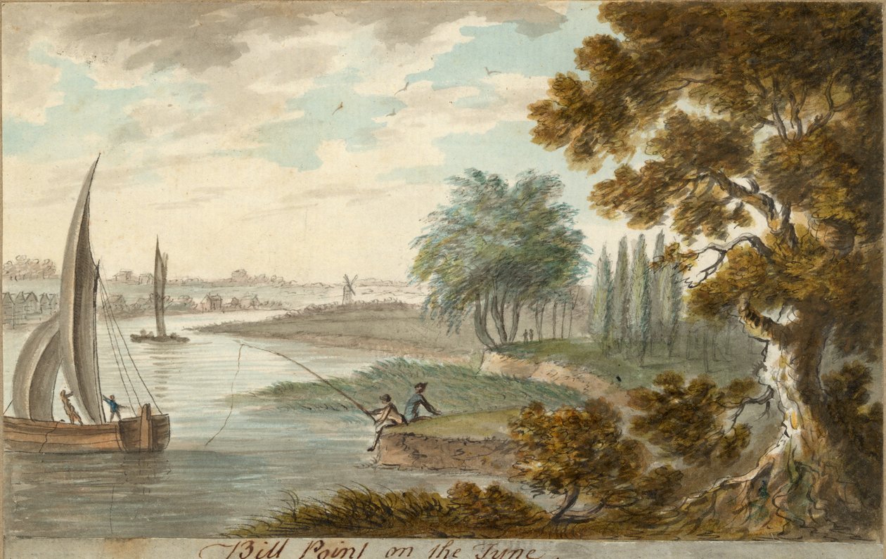 Bill Point sur la Tyne - William Beilby