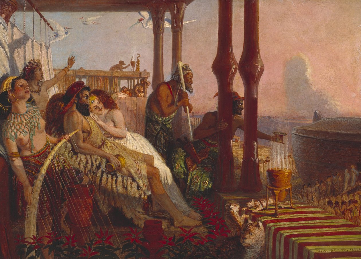 La Veille du Déluge - William Bell Scott