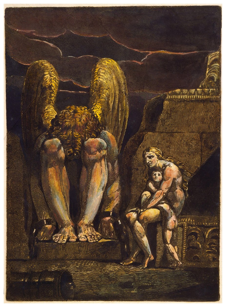 America a Prophecy copie une plaque - William Blake