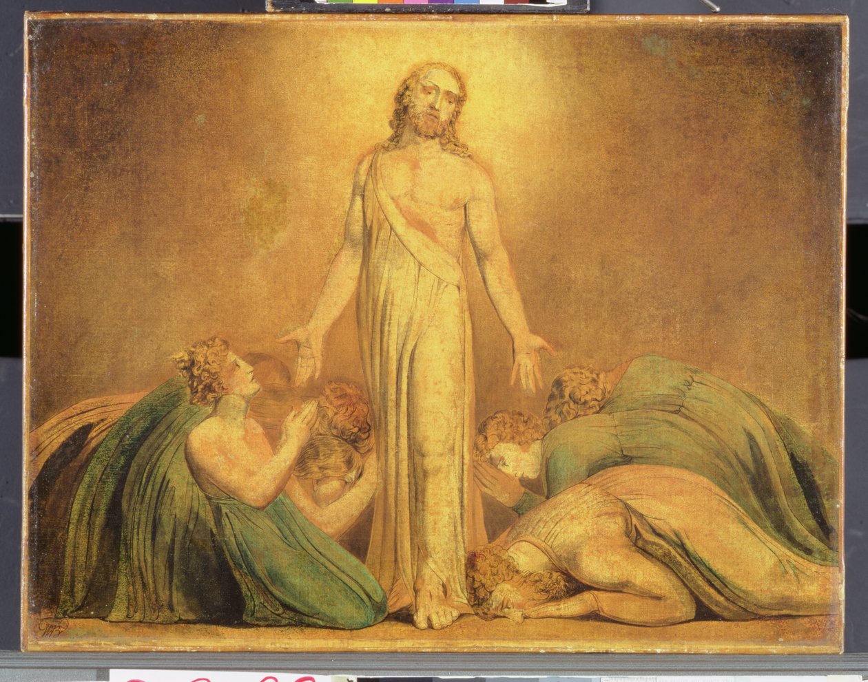Le Christ apparaissant aux apôtres après la résurrection, 1795-1805 - William Blake