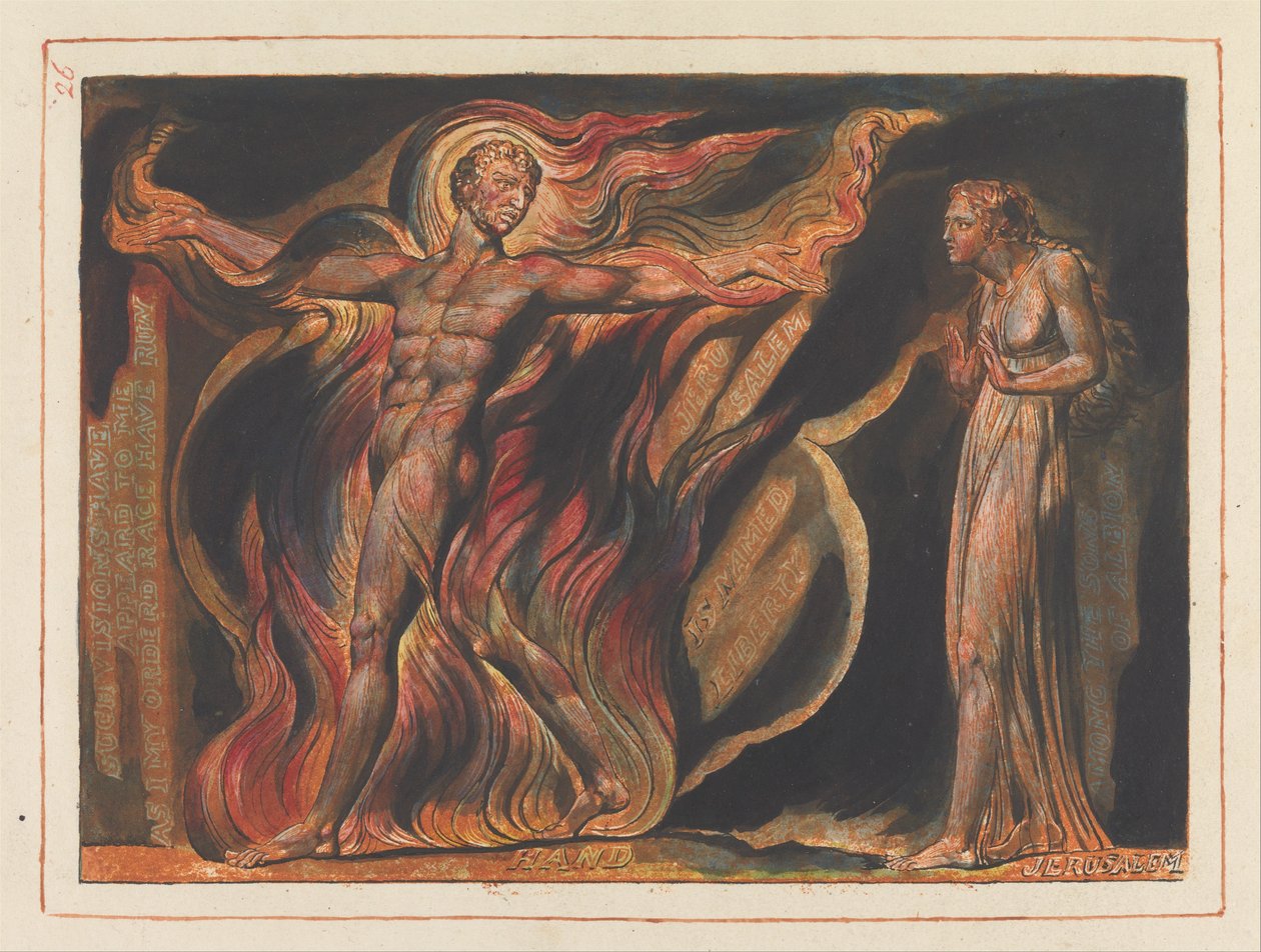 Jérusalem, Planche 26 - William Blake