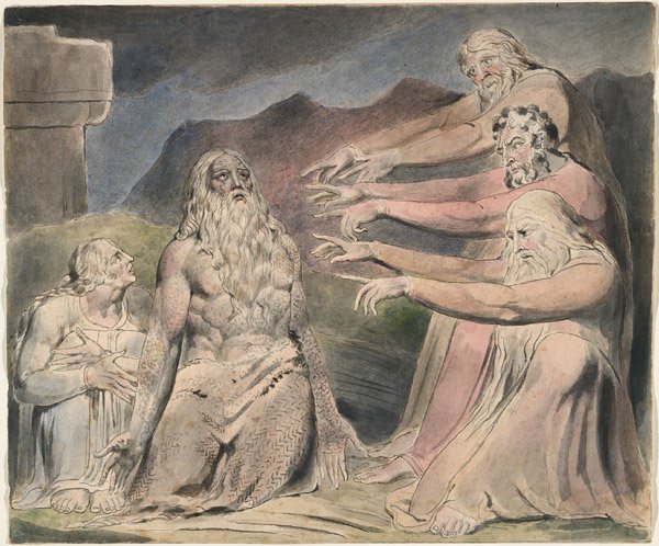 Les Mauvais Rêves de Job - William Blake