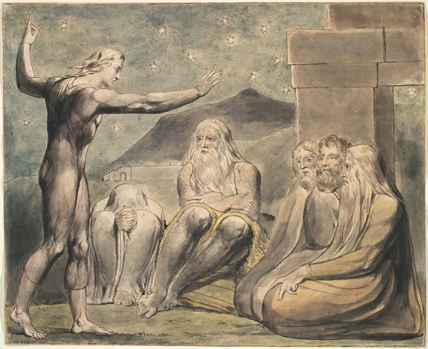 Les Mauvais Rêves de Job - William Blake