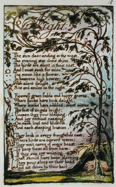 Nuit, illustration de Chants d