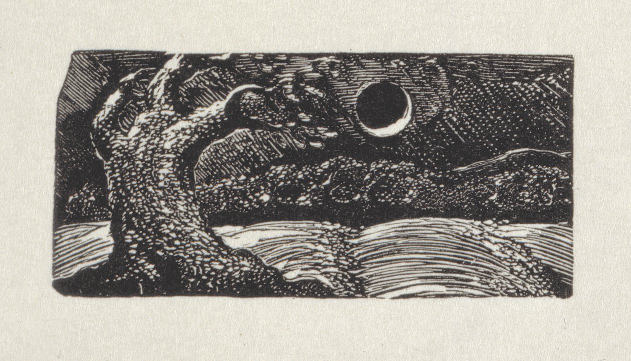 Ou des vents violents passent sur des haies fleuries, 1821 - William Blake
