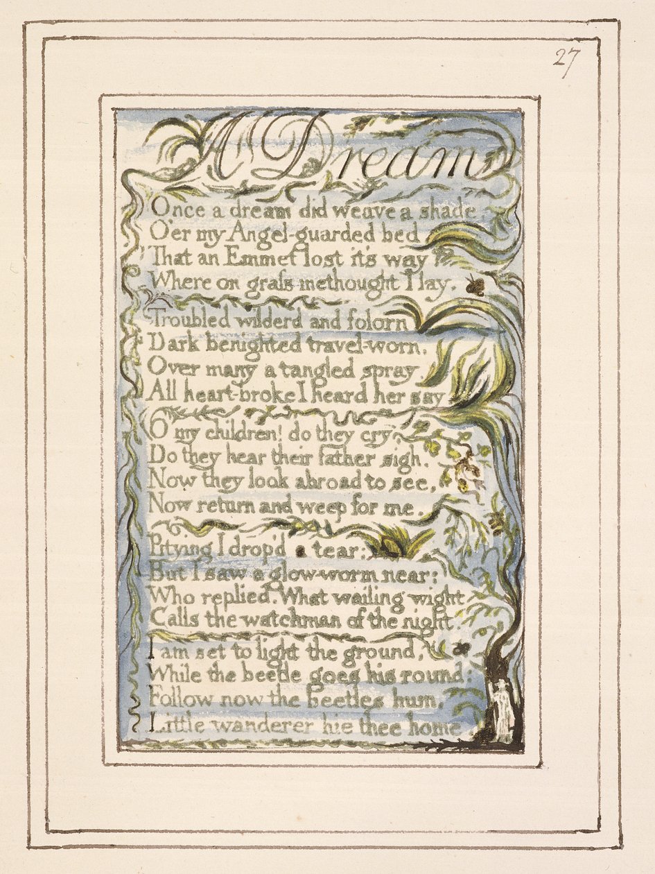 Un rêve : planche 27 de Chants d