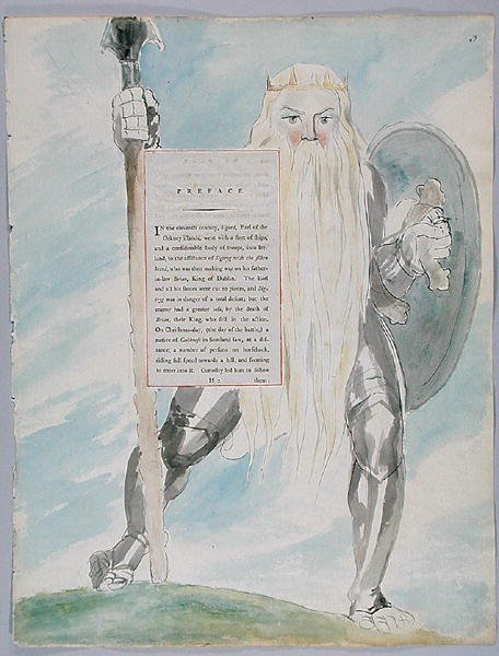 Les Sœurs fatales, design 69 des Poèmes de Thomas Gray - William Blake