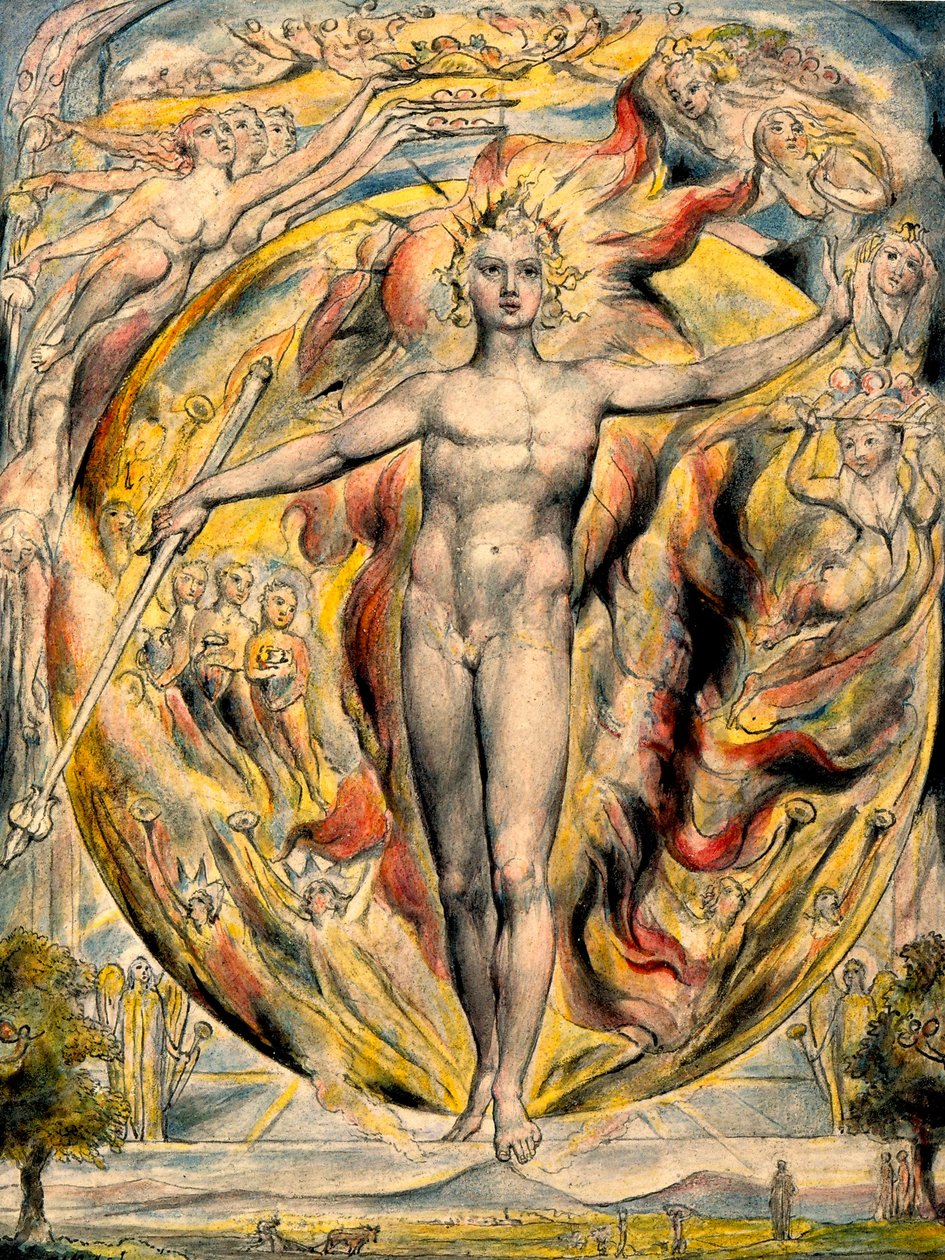 Le Soleil à Sa Porte Orientale - William Blake