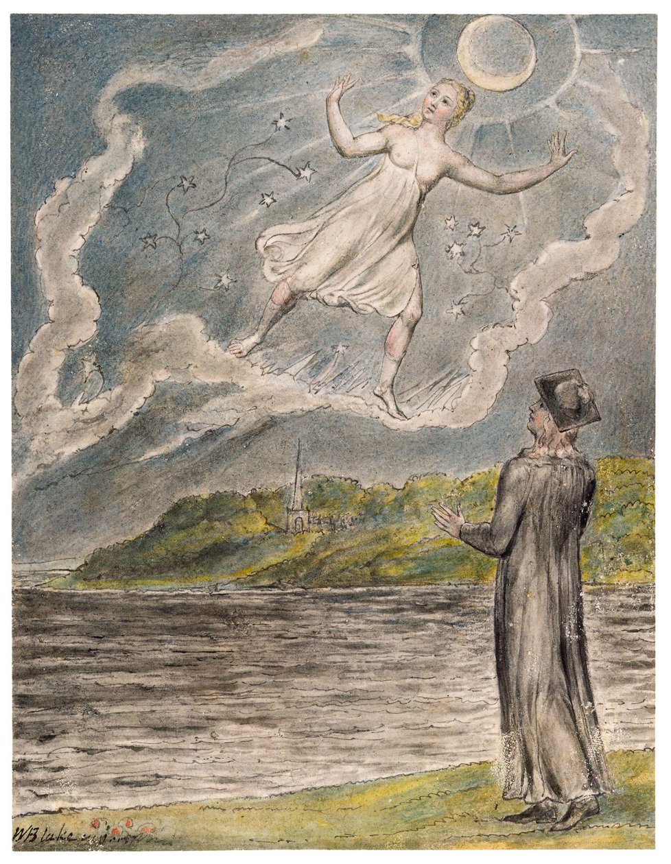 La Lune Errante - William Blake