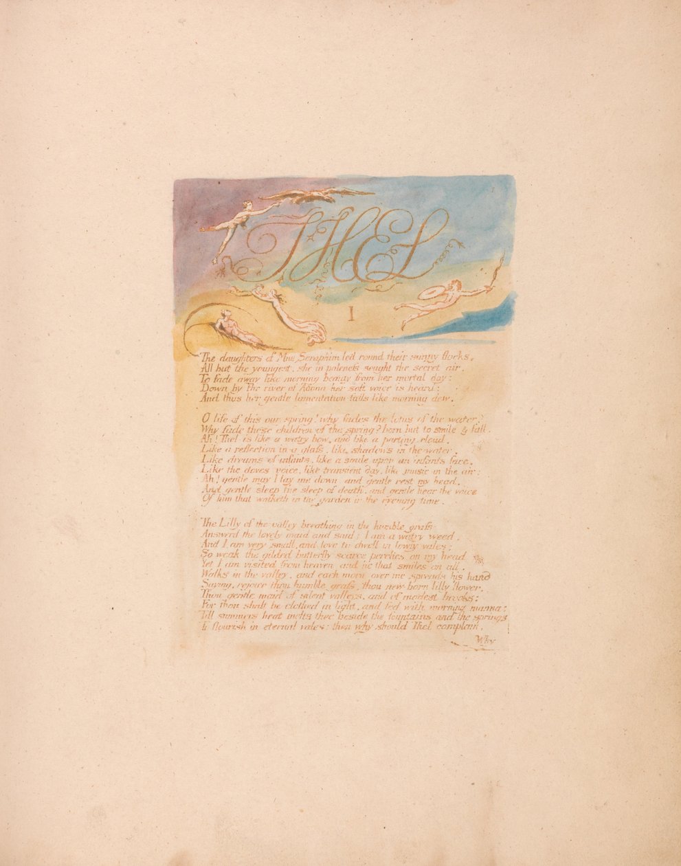 Les filles de Mme Séraphim... - William Blake