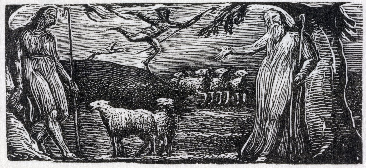 Thenot réprimande Colinet, Lightfoot au loin, illustration de 