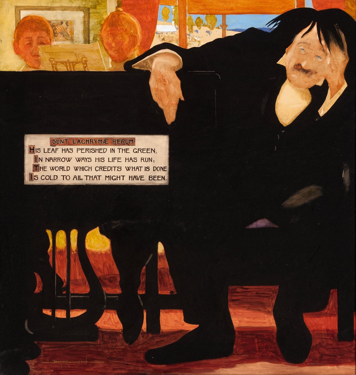 Le musicien - William Blamire Young
