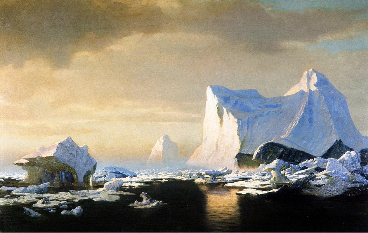 Icebergs - William Bradford