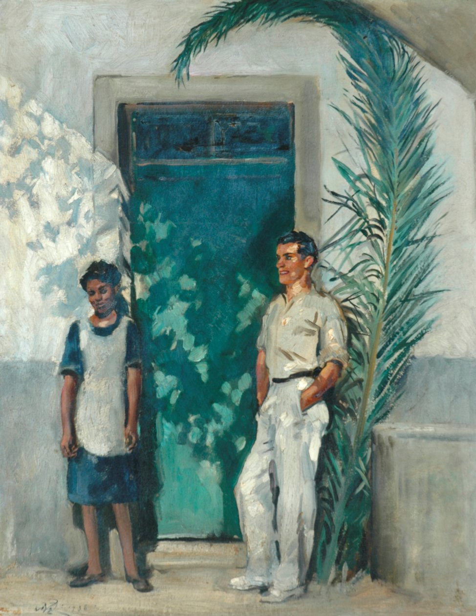 Conversation Piece, Madère, 1936 - William Bruce Ellis Ranken