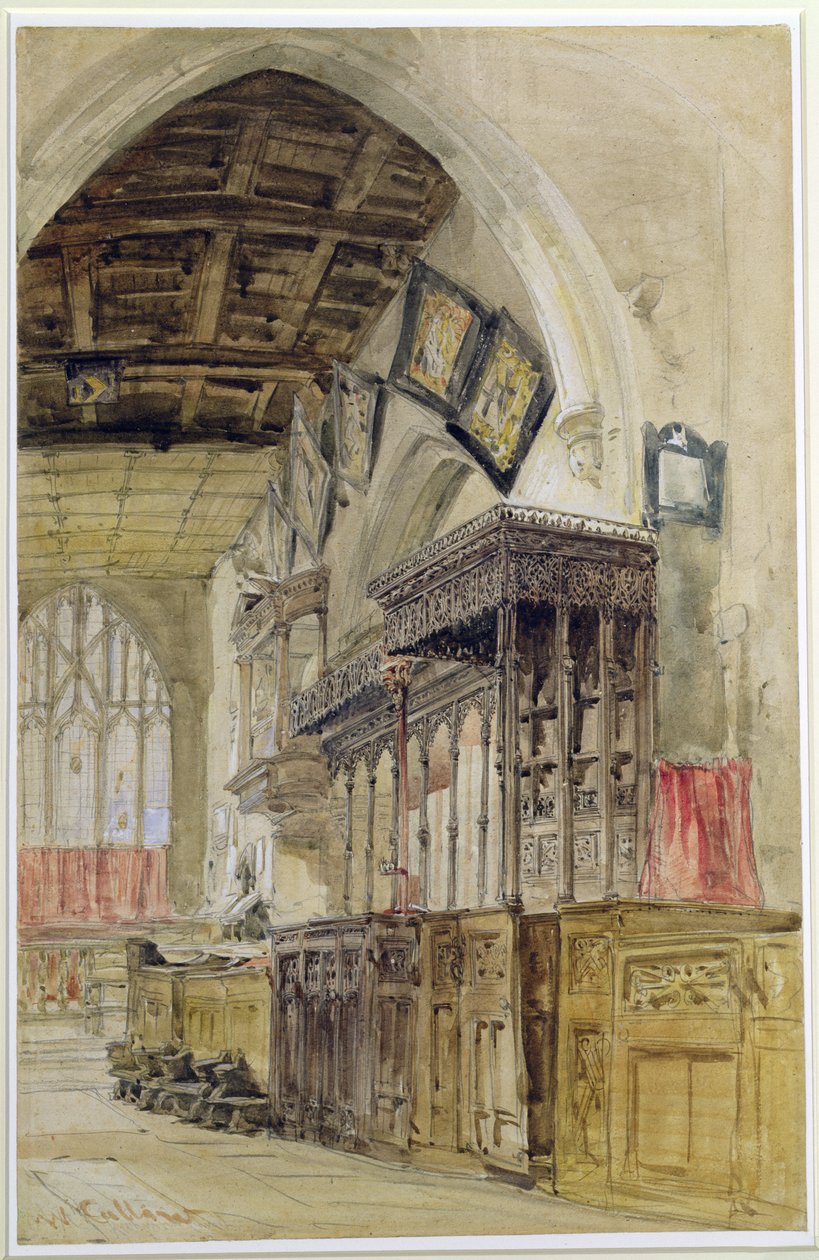 Église Sainte-Marie, Richmond - William Callow