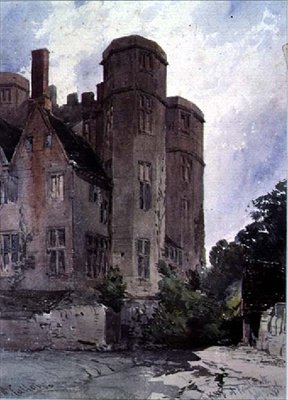 Le donjon de Kenilworth - William Callow