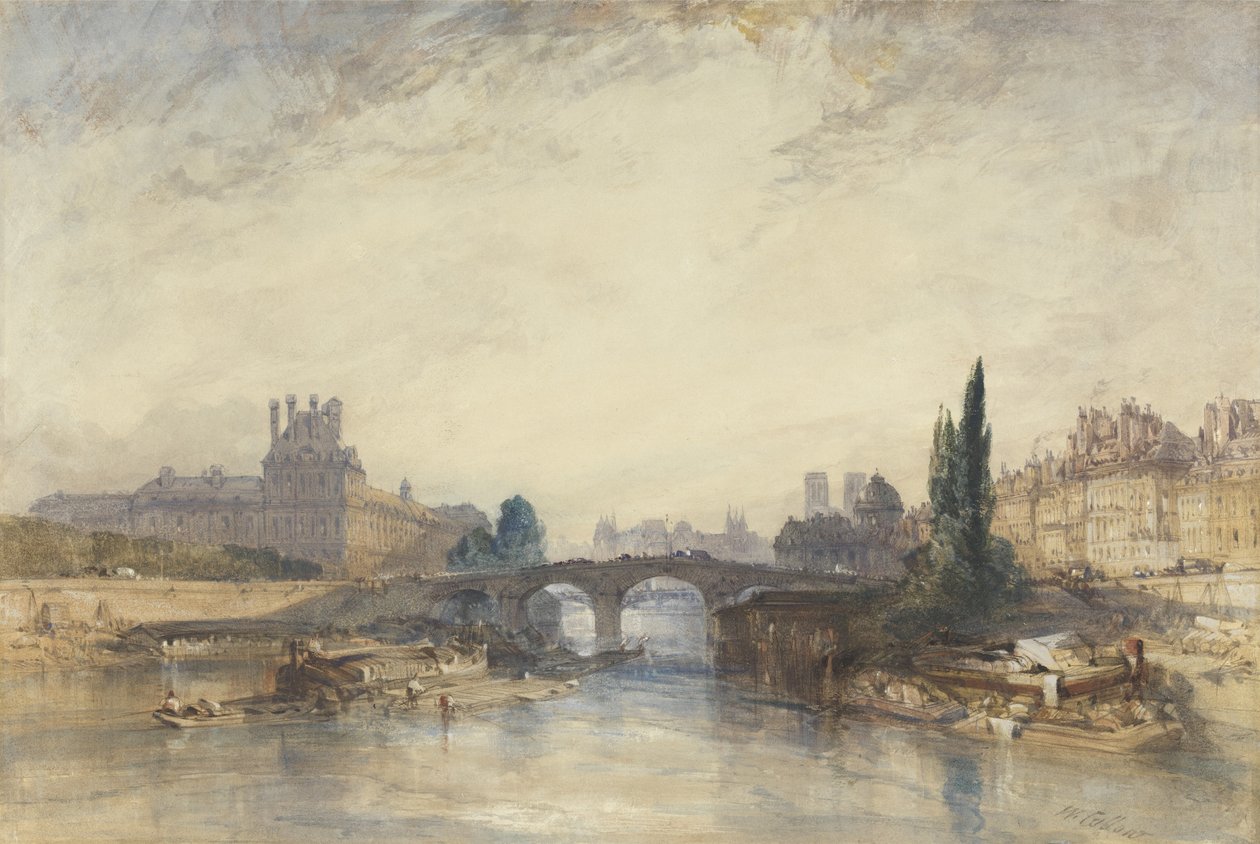 Vue du Pont Royal - William Callow