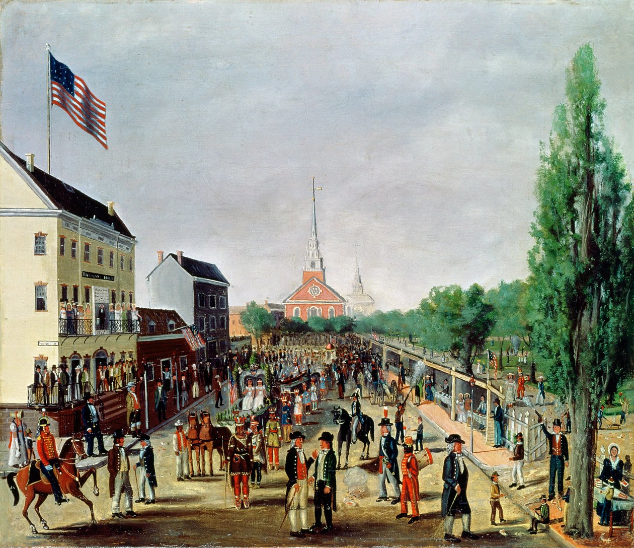 Société Tammany célébrant le 4 juillet 1812, 1869 - William Chappel