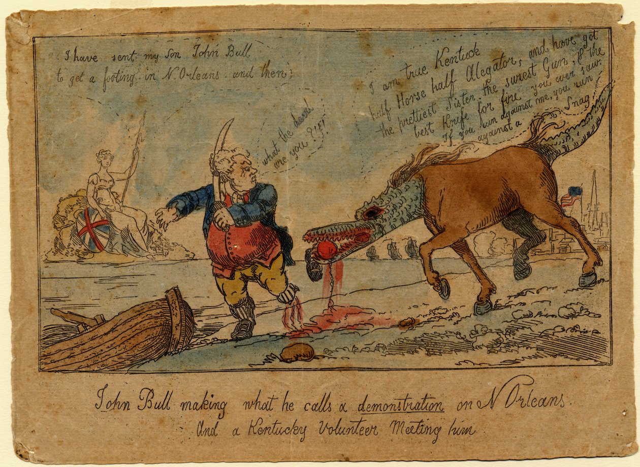 John Bull faisant ce qu