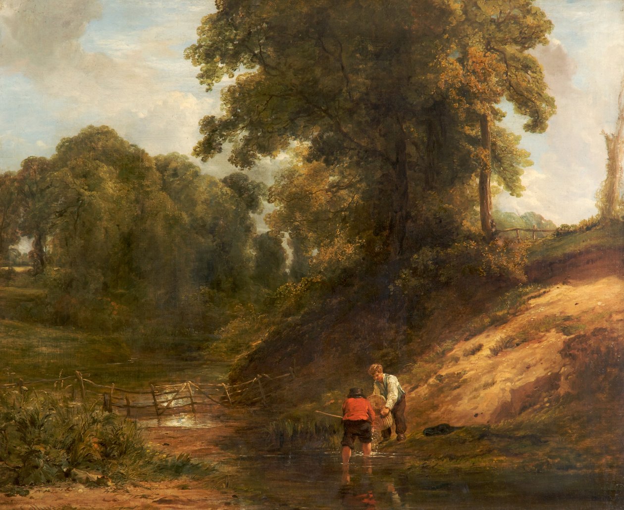 Garçons pêchant, 1824 - William Collins