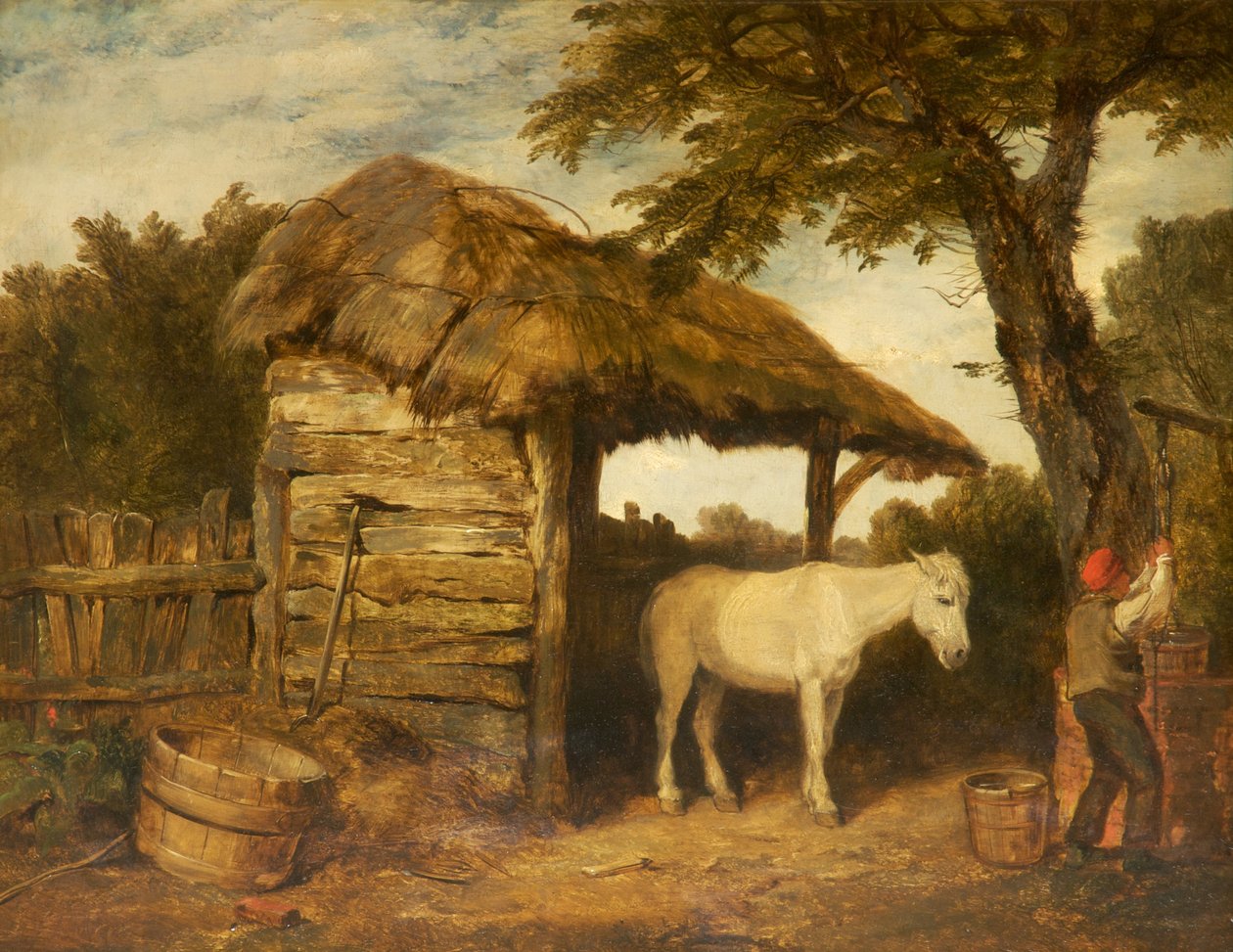 Abri rustique, c.1800-47 - William Collins