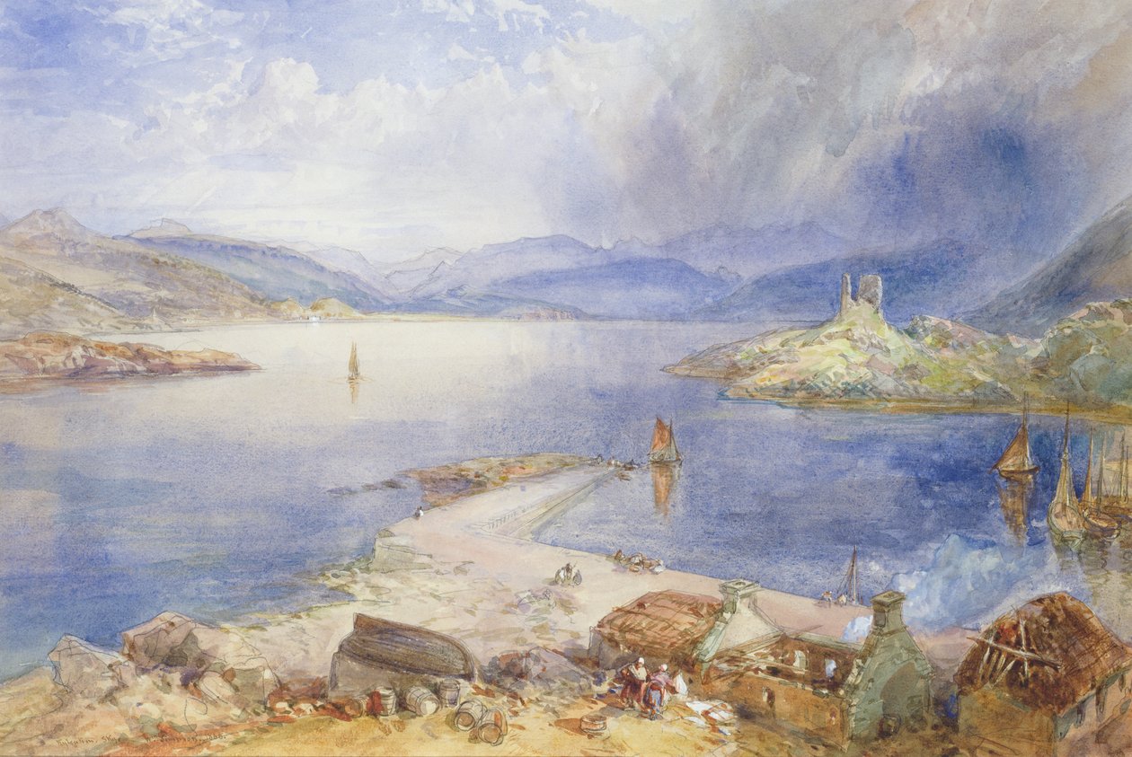 Kyleakin, Skye, 1866 - William Crimea Simpson