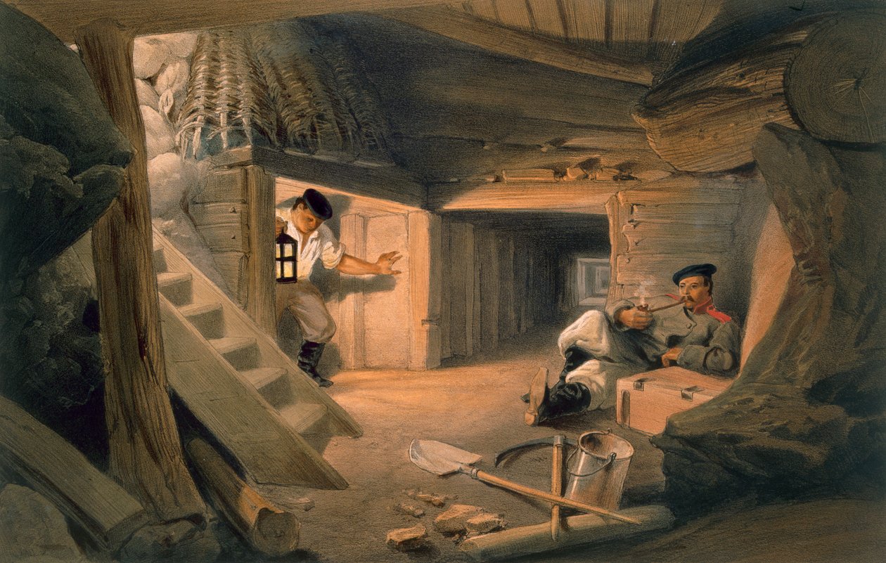 Mine du Bastion du Mat, planche de 