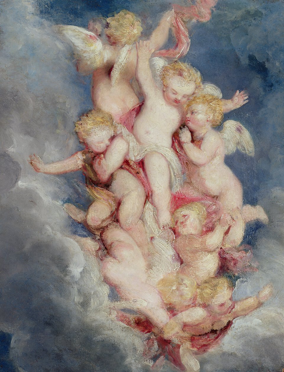 Putti ascendants - William Derby