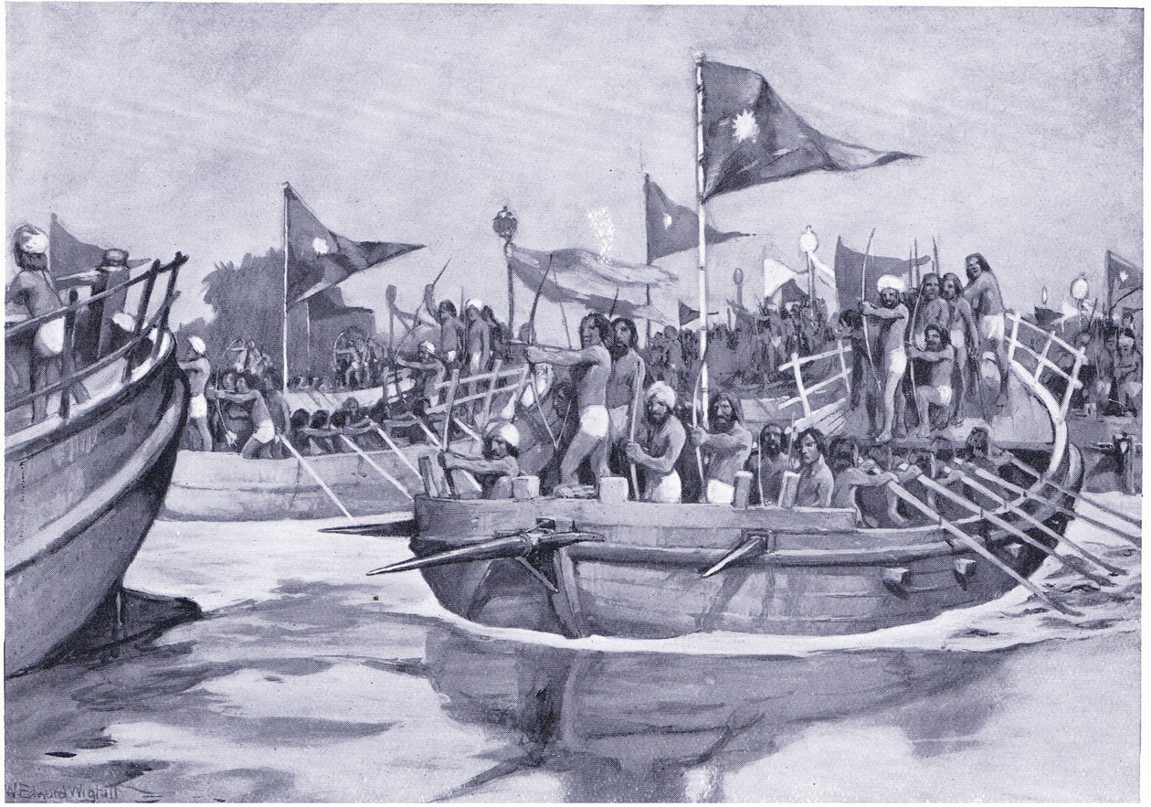Le dernier succès de Mahmud de Ghazni 1026 AD - William Edward Wigfull