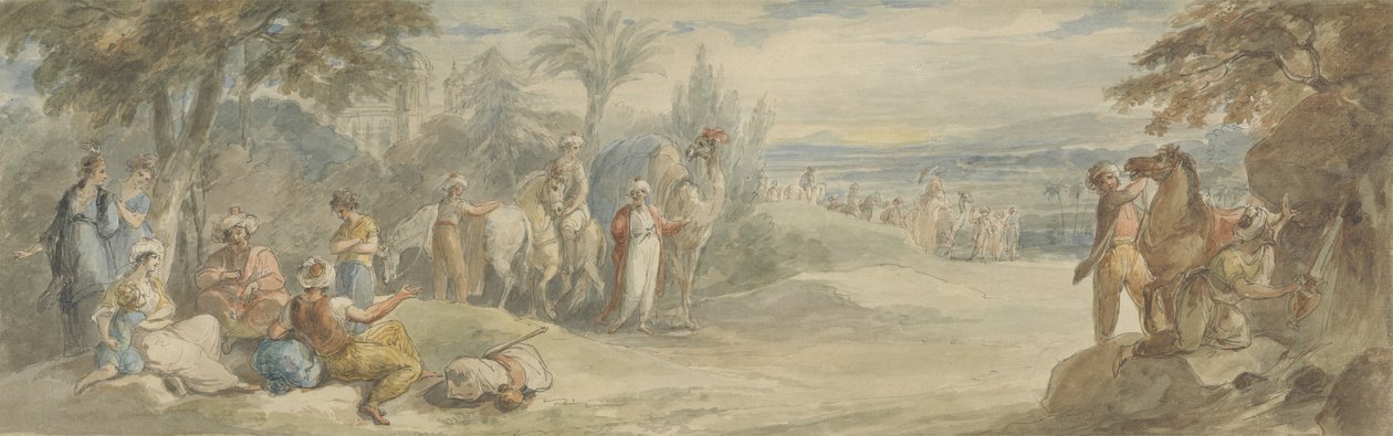 Voyageurs en Turquie - William Hamilton