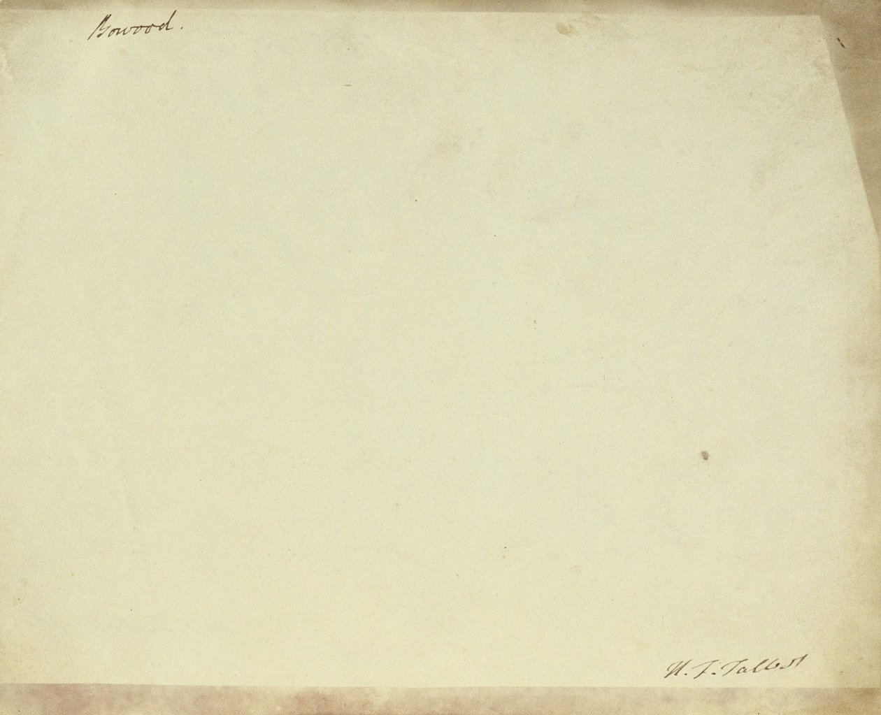Bowood - William Henry Fox Talbot