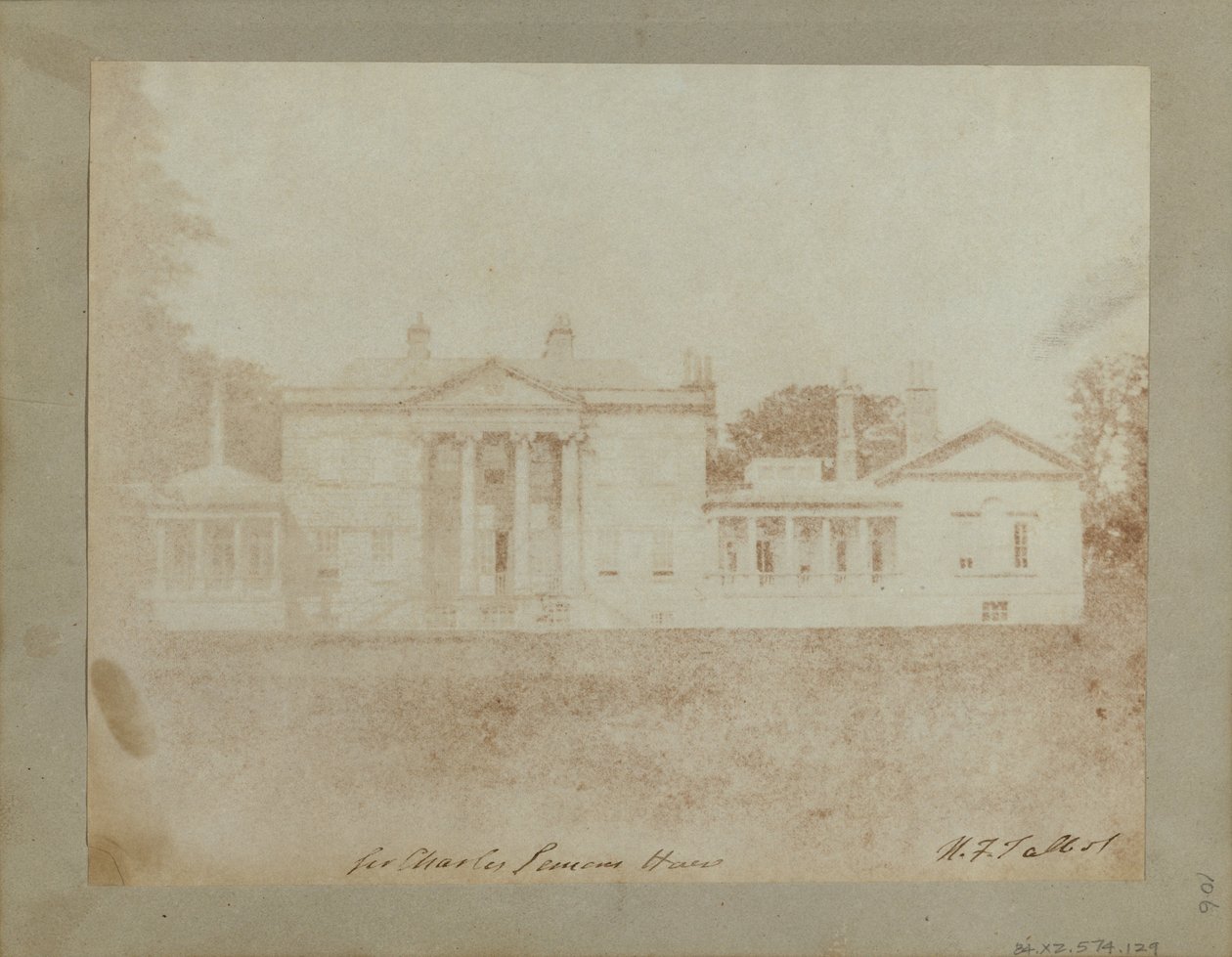 Maison Carclew, près de Truro, Cornouailles - William Henry Fox Talbot