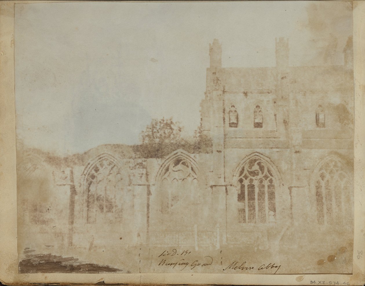 Abbaye de Melrose - William Henry Fox Talbot