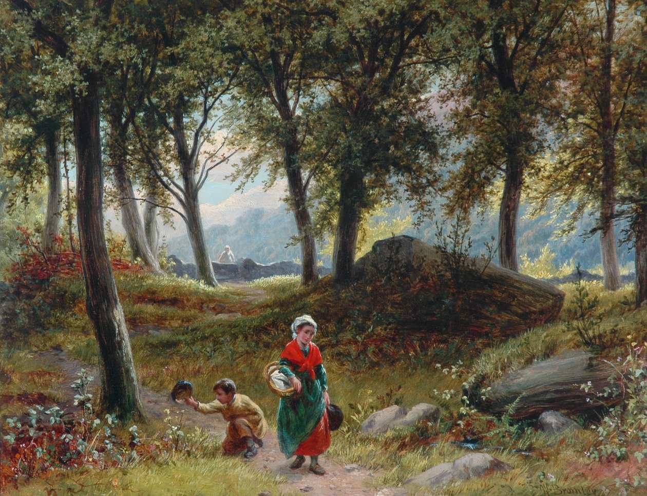 Le chemin à travers les bois, 1795 - William I Bromley