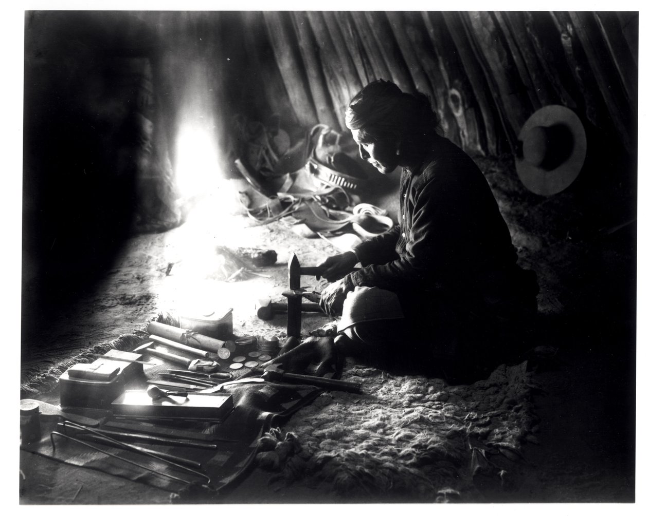 Orfèvre Navajo, c.1915 - William Carpenter