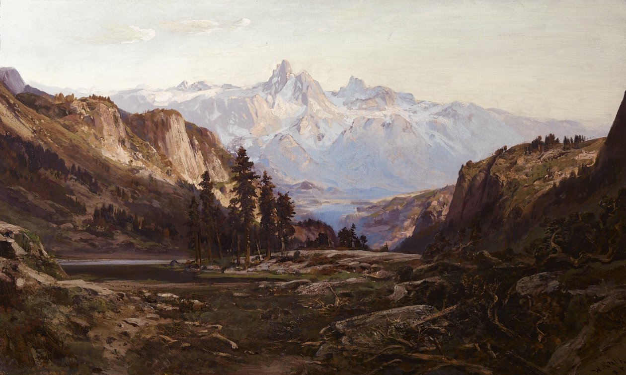 Matin, Californie - William Keith