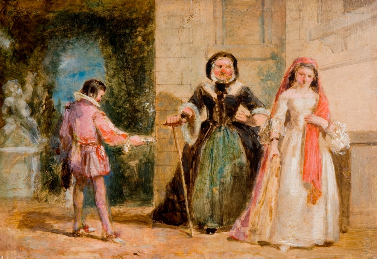 Une scène de Shakespeare - William Knight Keeling