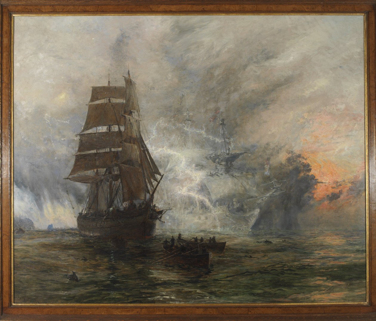 Le Vaisseau Fantôme - William Lionel Wyllie