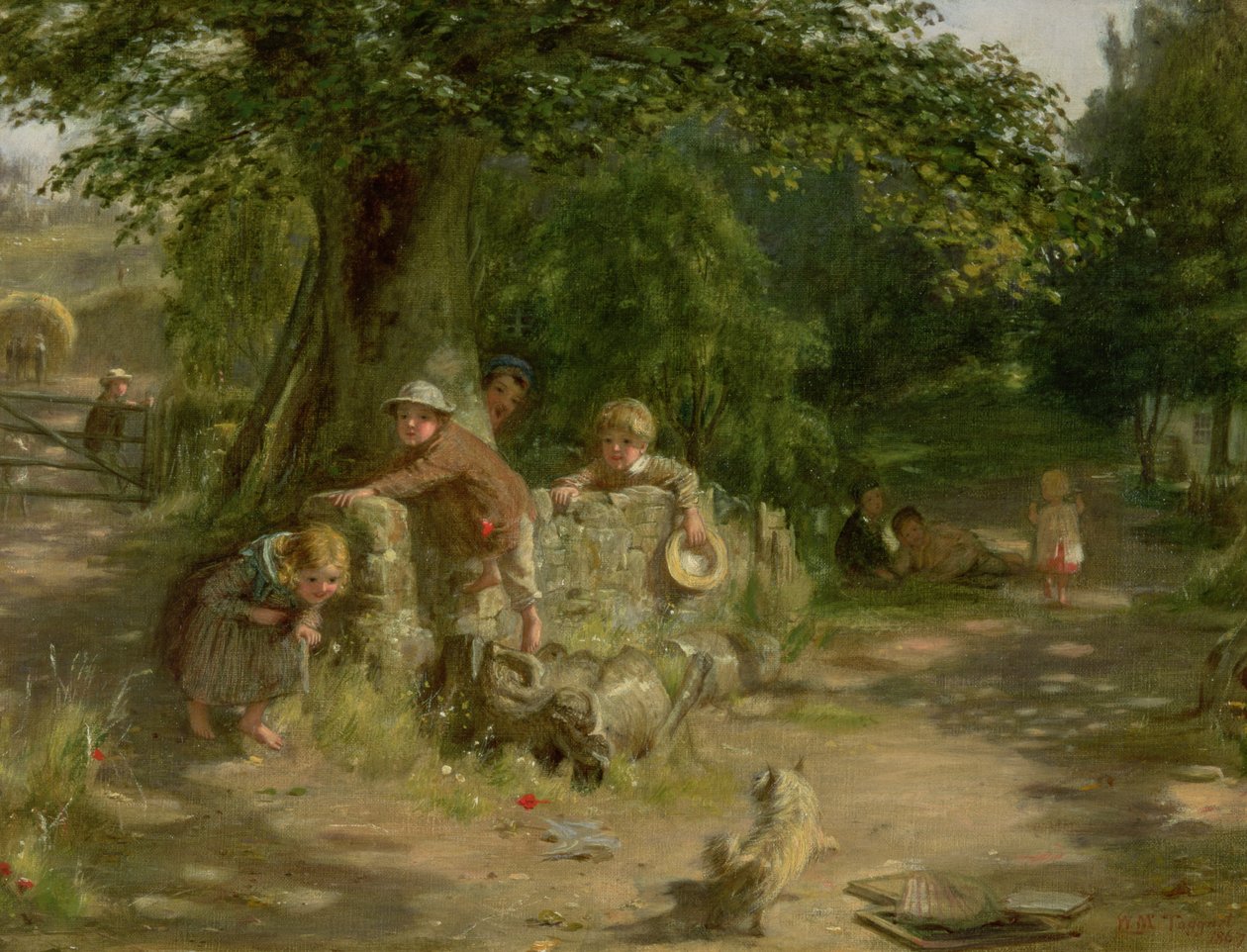 Camarades de Jeu, 1867 - William McTaggart