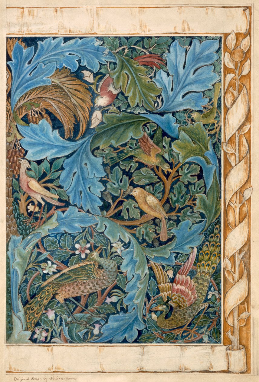 Conception pour tapisserie - William Morris