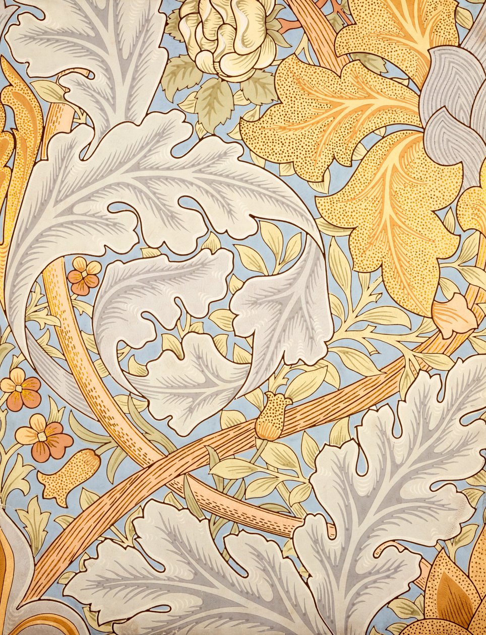 Design de Papier Peint St James, 1881 - William Morris