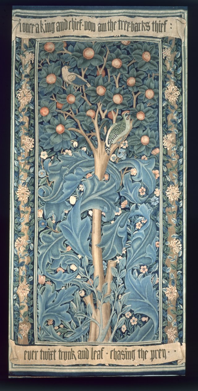 La tapisserie du pic-vert, conçue par William Morris (1834-96) 1885 - William Morris