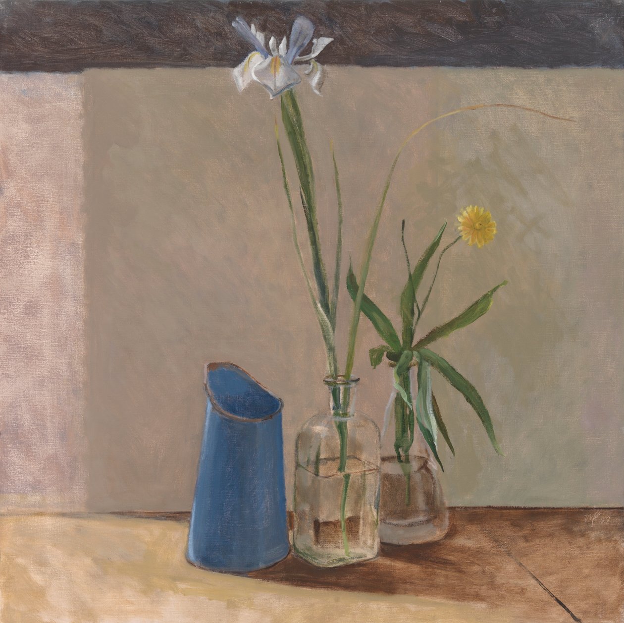Blanc Jaune Bleu - William Packer