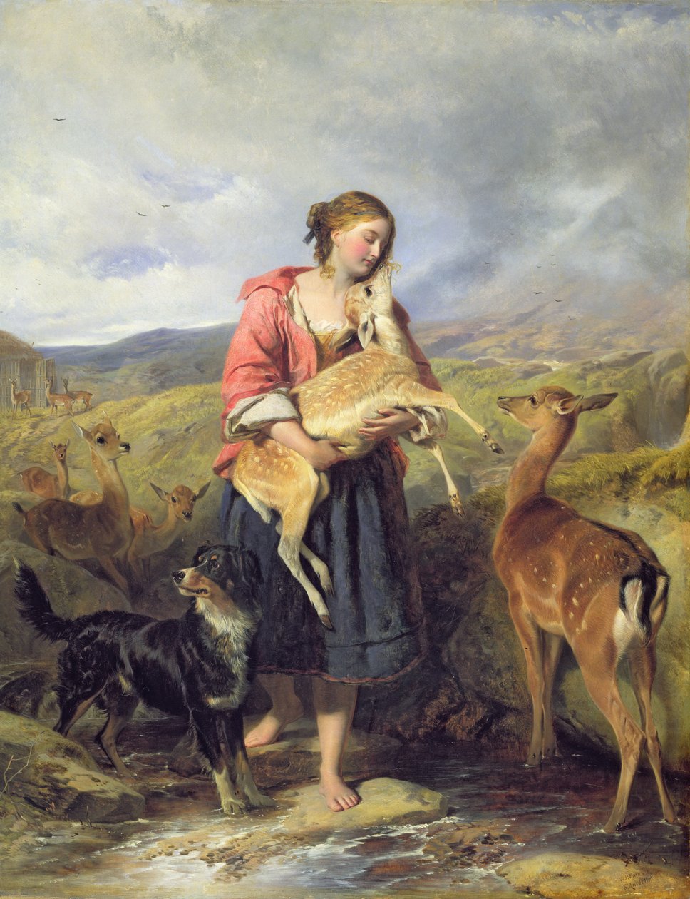 Le faon de compagnie, 1860 - William Powell Frith