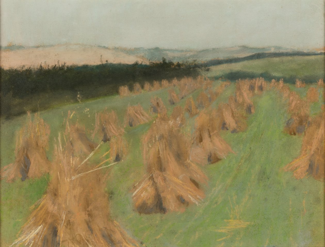Champ de blé - William Edward Stott