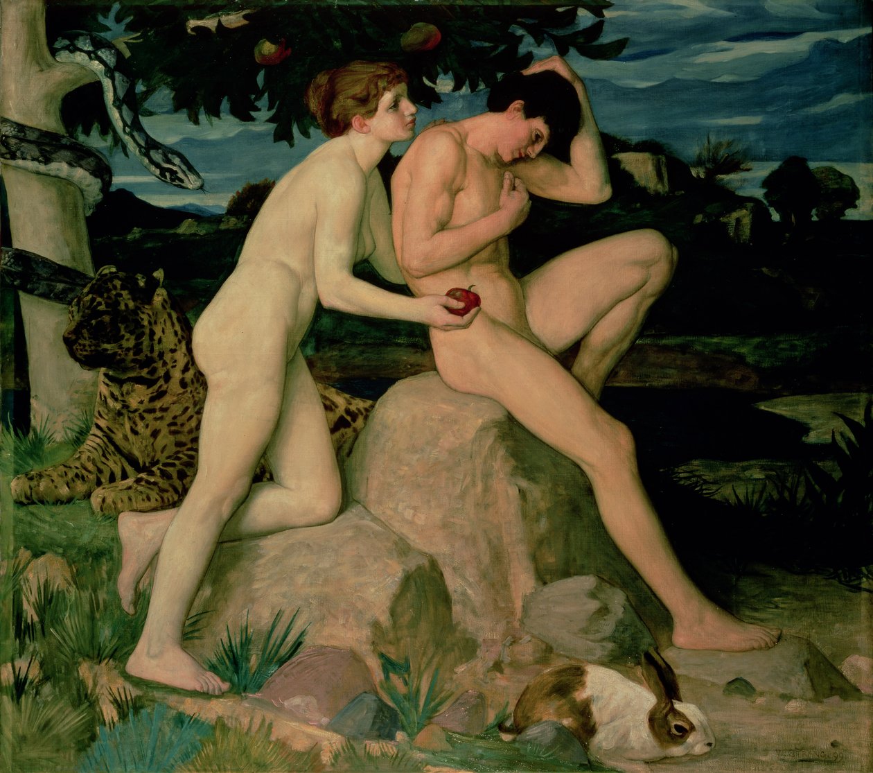 Adam et Ève - William Strang