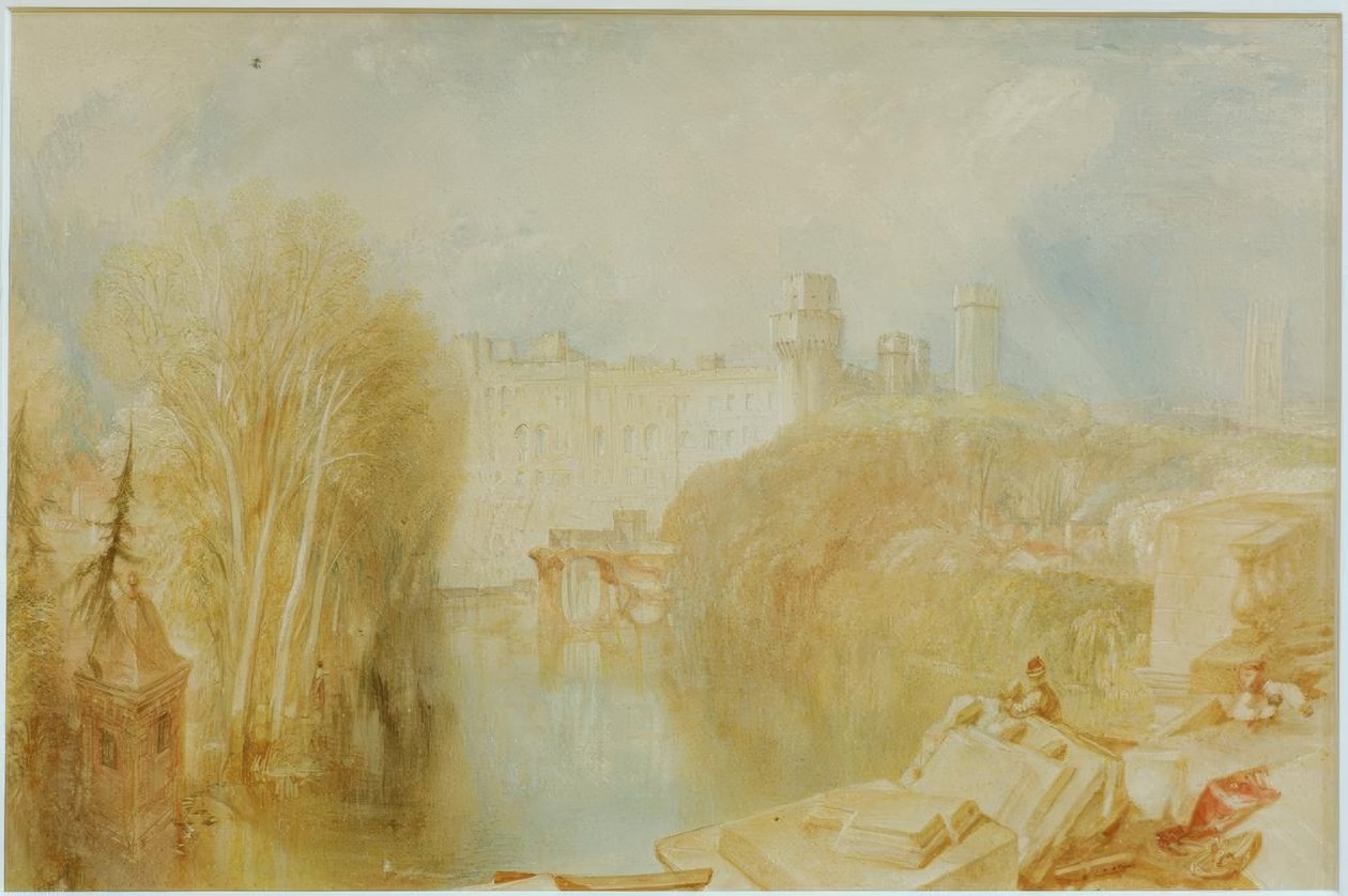 Vue sur le château de Warwick - Joseph Mallord William Turner